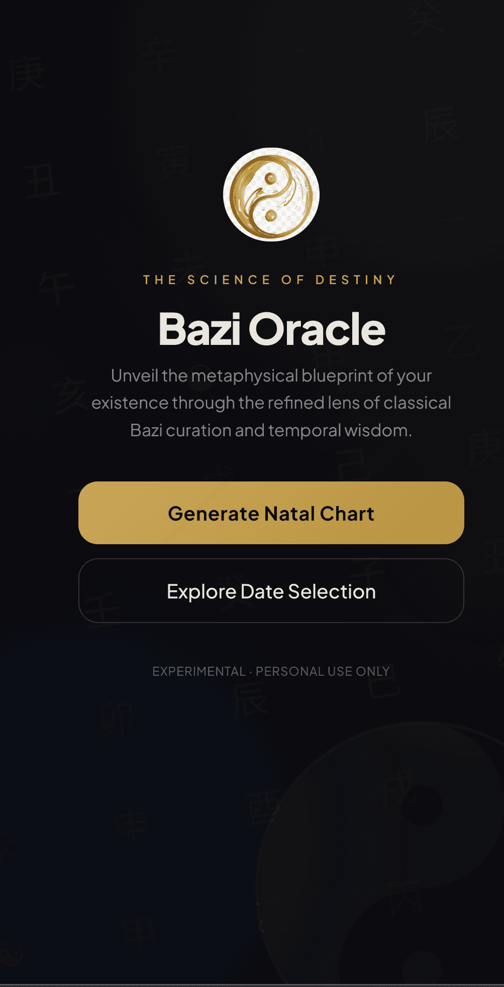 The Bazi Oracle