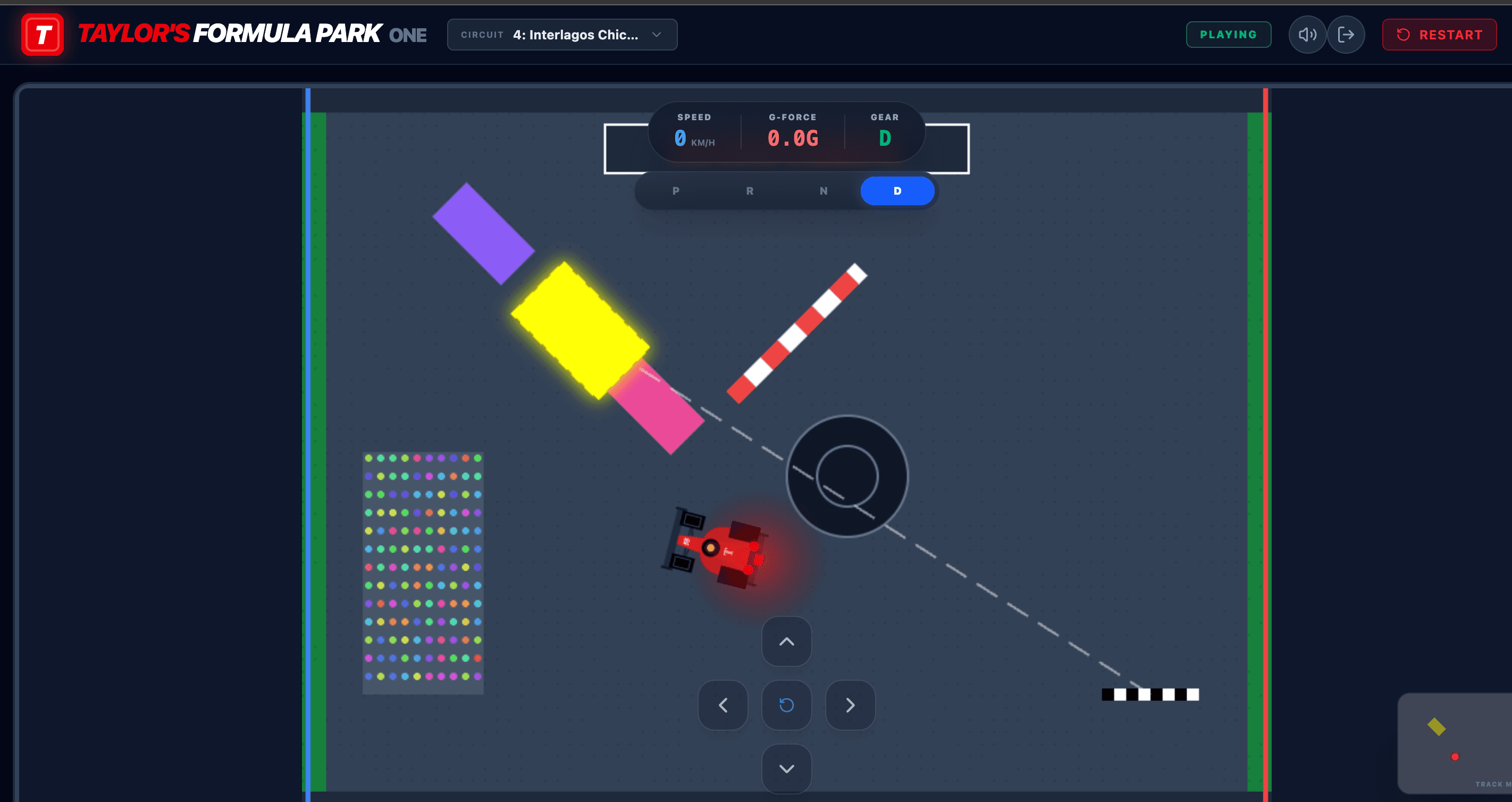 Taylor's Formula Park gameplay